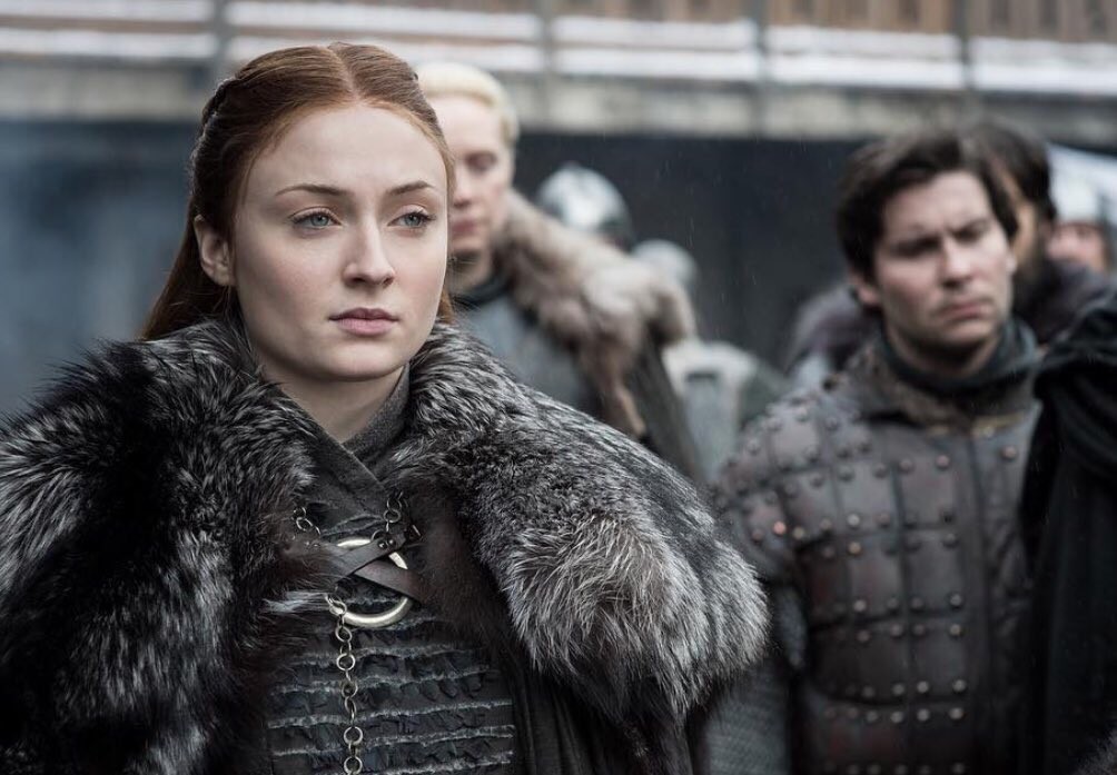Sophie Turner, a Sansa Stark em Game of Thrones (Foto: Dilvulgação/HBO) Sophie Turner, a Sansa Stark em Game of Thrones (Foto: Dilvulgação/HBO)