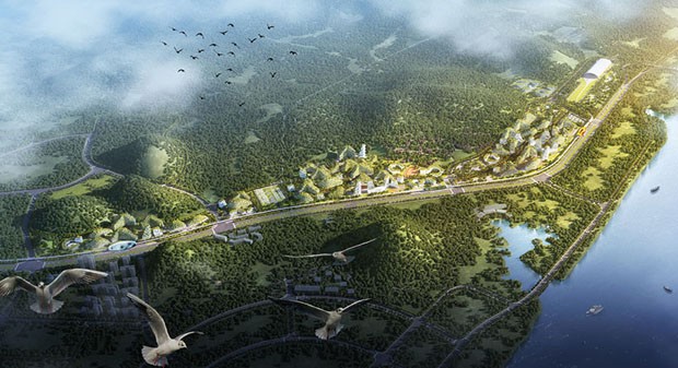 China constrói cidade 100% sustentável do zero (Foto: Divulgação)