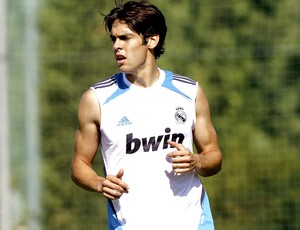 Kaká no treino do Real Madrid (Foto: EFE)