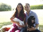 Pai de Kate Middleton faz primeira foto oficial de George Alexander