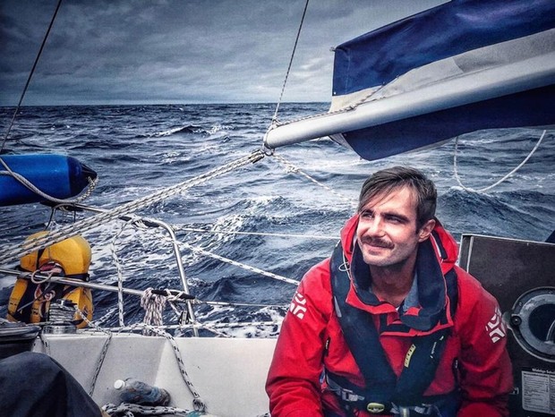 Max Fercondini velejou de Portugal até a Inglaterra (Foto: Reprodução/Instagram)
