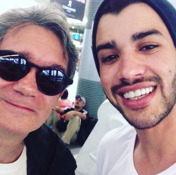 Gusttavo Lima e Serginho Groisman (Foto: Instagram/Reprodução)