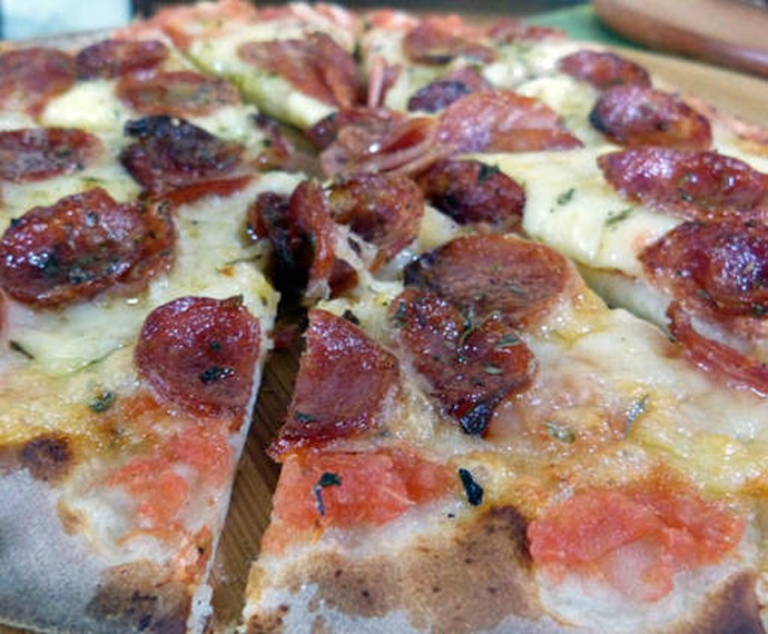 Pizza Forno à lenha (Foto: Gshow) Pizza Forno à lenha (Foto: Gshow)