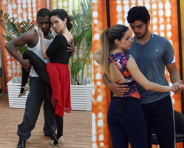 montagem tango (Foto: Domingão do Faustão / TV Globo)