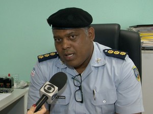 Coronel Ilton Borges, Corregedor da PM (Foto: Reprodução/ TV Gazeta)