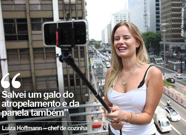 Chef de cozinha Luíza Hoffmann fala sobre aniversário de São Paulo (Foto: Glauco Araújo/G1)