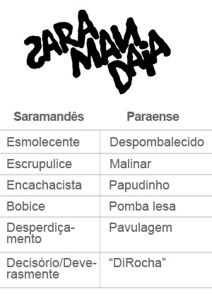 Dicionário Samarandaia e Pará  (Foto: Arte/TV Liberal)