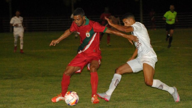 Real Noroeste x Desportiva, pela 11ª rodada da Copa ES 2015 (créditos: Henrique Montovanelli/Desportiva Ferroviária)