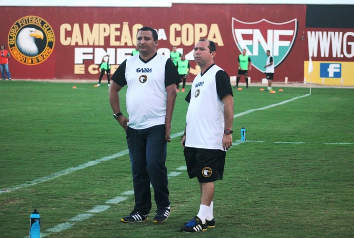 Higor César - técnico do Globo FC (Foto: Canindé Pereira/Divulgação)