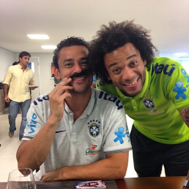 Fred com Marcelo (Foto: Reprodução/Instagram)