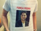 Michel Teló posta foto com camiseta em apoio a Pedro Leonardo: 'Força'