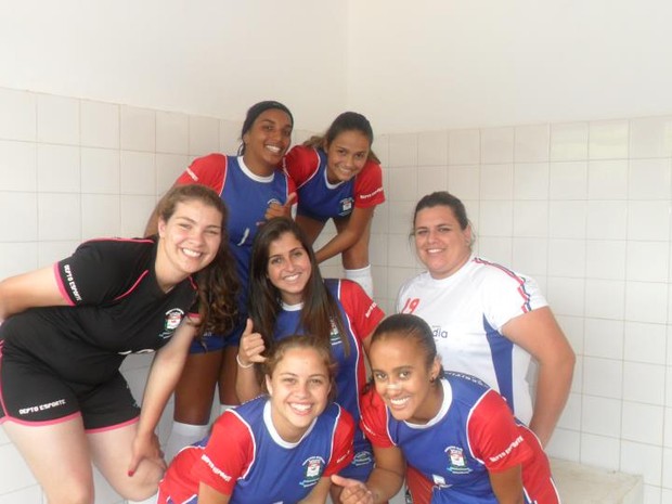 Equipe de futsal feminino de São João da Boa Vista, SP (Foto: Jéssica Cristina/ Arquivo Pessoal)