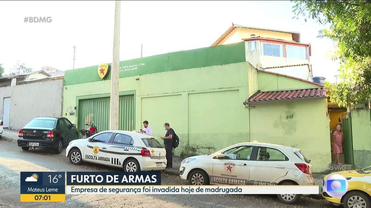 Suspeitos Invadem Empresa De Seguran A E Furtam Armas No Bairro