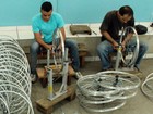Presos montam três mil bicicletas por mês em Apac de Lagoa da Prata