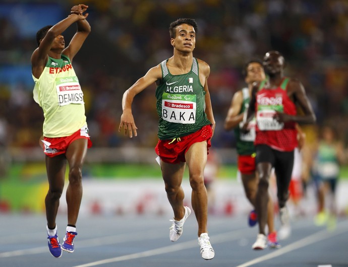 Abdellatif Baka, atletismo, 1500m, paralimpíada (Foto: REUTERS/Jason Cairnduff)
