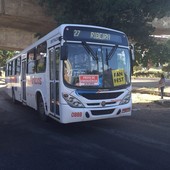 Greve de ônibus segue com futuro indefinido (Greve de ônibus segue com futuro indefinido (Fernanda Zauli/G1))