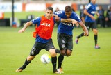 Guerrero treina bem, e Mano mantém mistério de escalação para clássico Guerrero treina bem, e Mano mantém mistério de escalação para clássico
