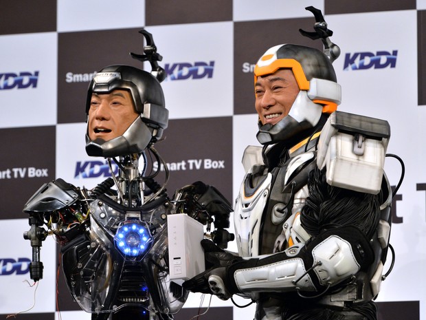 Japoneses criam robô semelhante a ator (Foto: Yoshikazu Tsuno/ AFP)