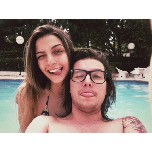 Pe Lanza posta foto com a namorada (Foto: Reprodução/Instagram)