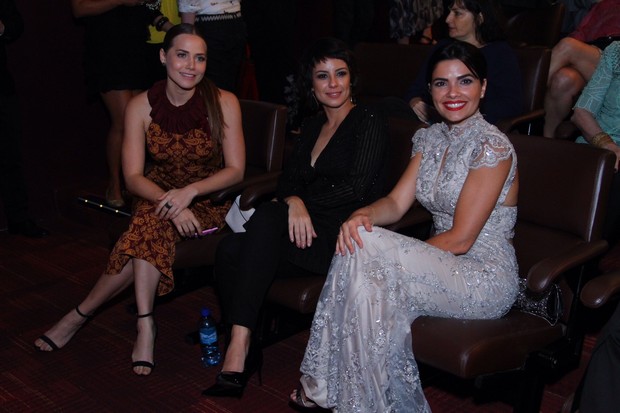 Letícia Colin, Andrea Horta e Vanessa Giácomo (Foto: Anderson Borde/AgNews)