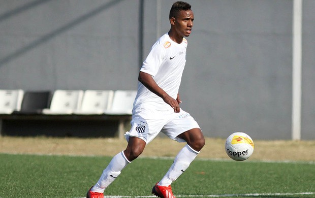Diego Cardoso, atacante do Santos (Foto: Pedro Ernesto Guerra Azevedo/Divulgação Santos FC)