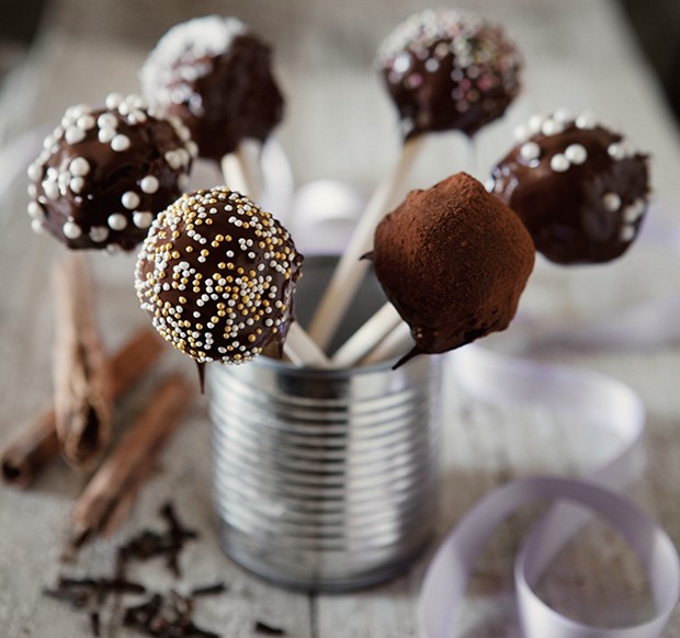 Pop cakes de chocolate (Foto: Ulrika Ekblom/StockFood)