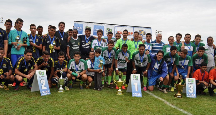 Caira bate ADD e leva bicampeonato da Copa CentroOeste de futebol de 7