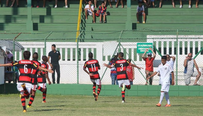 Santos x Flamengo, sub-15, Votorantim (Foto: Divulgação / Prefeitura de Votorantim)