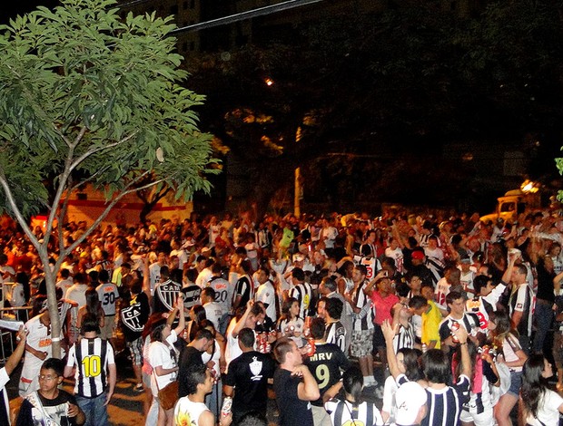 festa torcida do atlético-mg (Foto: Lucas Catta Prêta / Globoesporte.com)