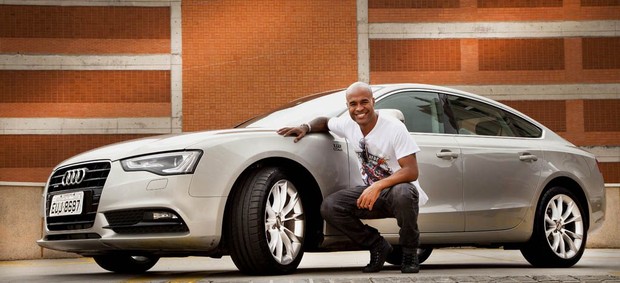 Marcos Assunção Santos carro (Foto: Divulgação/Audi)