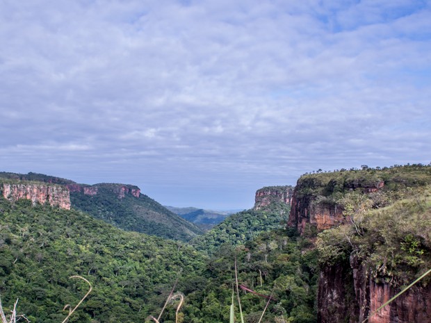 Parque Nacional de Chapada dos Guimarães (Foto: Gcom/MT - Rafaella Zanol)