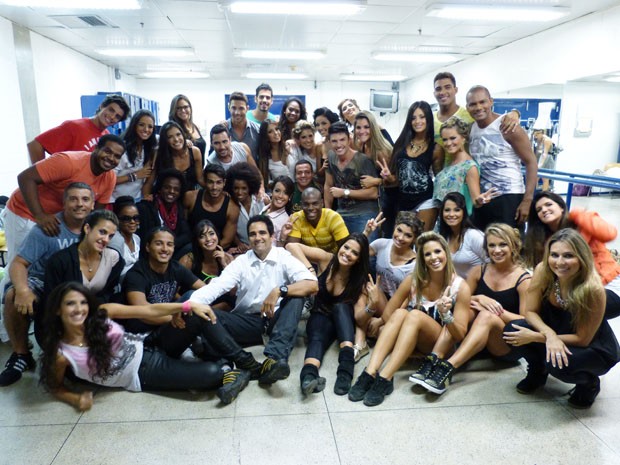 Bailarinos do Faustão (Foto: Domingão do Fastão / TV Globo)