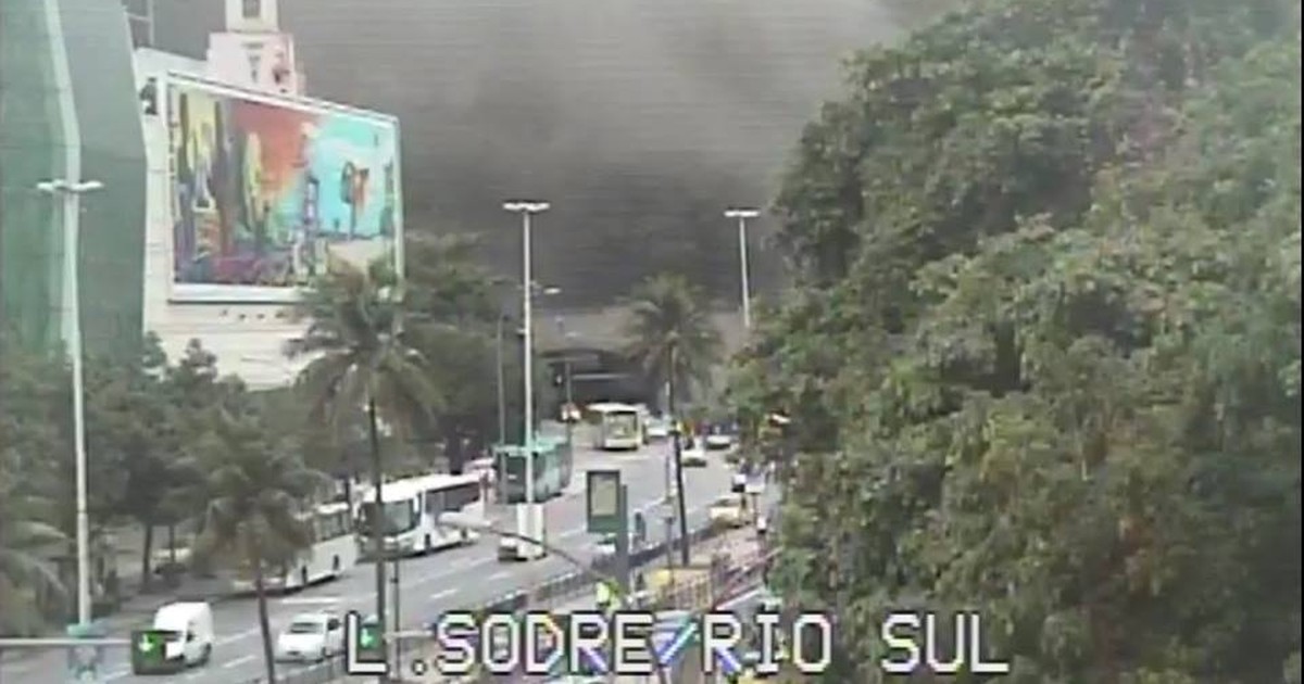 G1 Após incêndio túnel que liga Botafogo a Copacabana é liberado