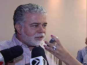 Anderson Adauto concedeu coletiva na manhã desta quinta-feira. (Foto: Reprodução/TV Integração) Anderson Adauto concedeu coletiva na manhã desta quinta-feira. (Foto: Reprodução/TV Integração)
