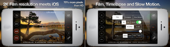 Filmar em 2K no iPhone é possível com novo app (Foto: Divulgação/VFW Warrior)