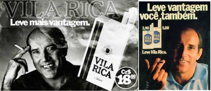 Gerson propaganda Vila Rica (Foto: Reprodução)