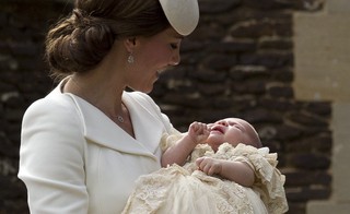 Batizado da Princesa Charlotte (Foto: AFP)