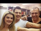 Mirella e Ceará fazem tatuagens idênticas para selar o relacionamento