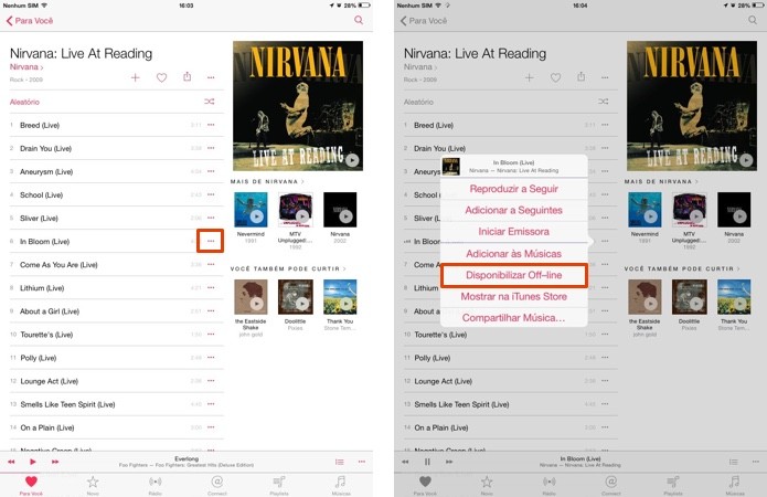 Baixe a música no Apple Music (Foto: Reprodução/Paulo Alves)