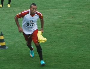 Luis Fabiano treino São Paulo (Foto: Marcos Guerra / Globoesporte.com)