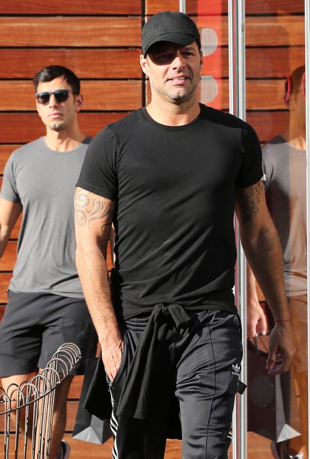 Ricky Martin e Jwan Yosef (Foto: Akm GSI / AKM Gsi Brasil)