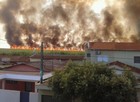 Morador de SP registra canavial em chamas  (Diego Santana)