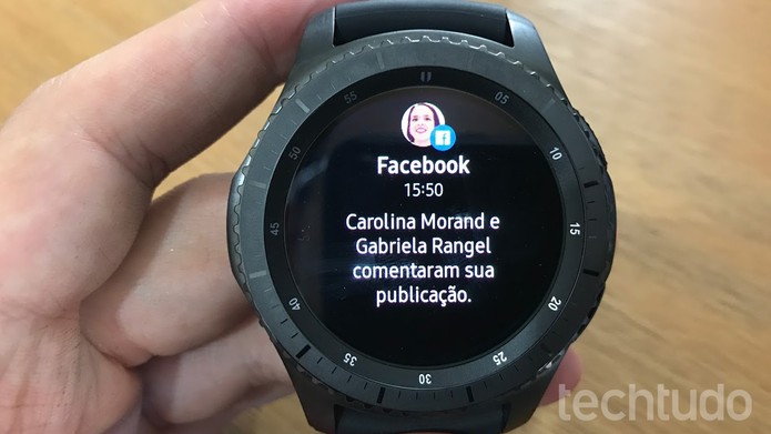 Samsung Gear S3 chega ao Brasil por R$ 2.199 (Foto: Thássius Veloso/TechTudo)