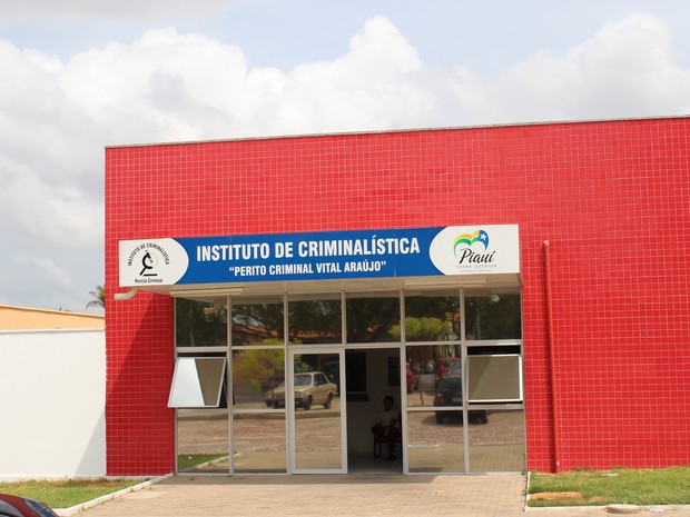 Instituto de Criminalista do Piauí. (Foto: Gilcilene Araújo/G1)