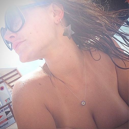 Laura Keller curte praia no México (Foto: Reprodução/Instagram)