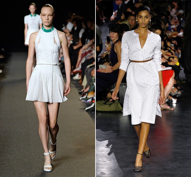 Alexander Wang e Altuzarra na NYFW. (Foto: Getty Images)