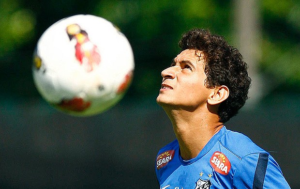 Ganso treino Santos (Foto: Ricardo Saibun / Divulgação Santos FC)