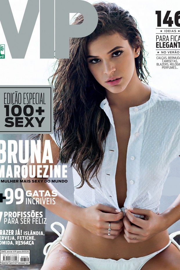 Bruna Marquezine na revista VIP (Foto: Gerard Giaume / Divulgação / Revista VIP)
