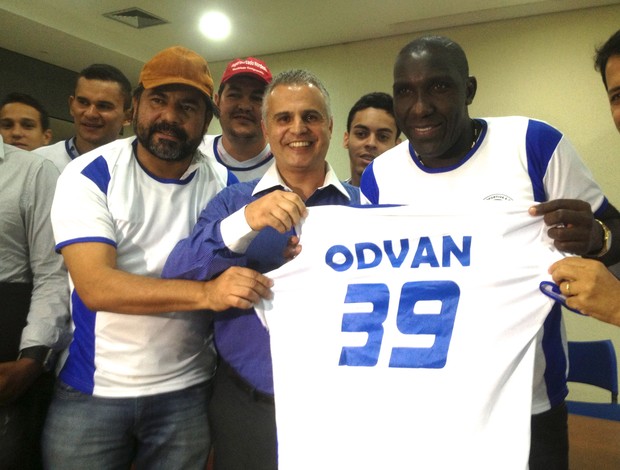 Odvan irá usar a camisa número 39 no estadual da segunda divisão (Foto: Marcos Martins/GLOBOESPORTE.COM)