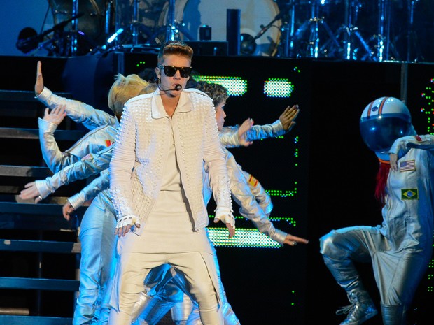 Show do Justin Bieber em SP (Foto: Flávio Moraes/G1)
